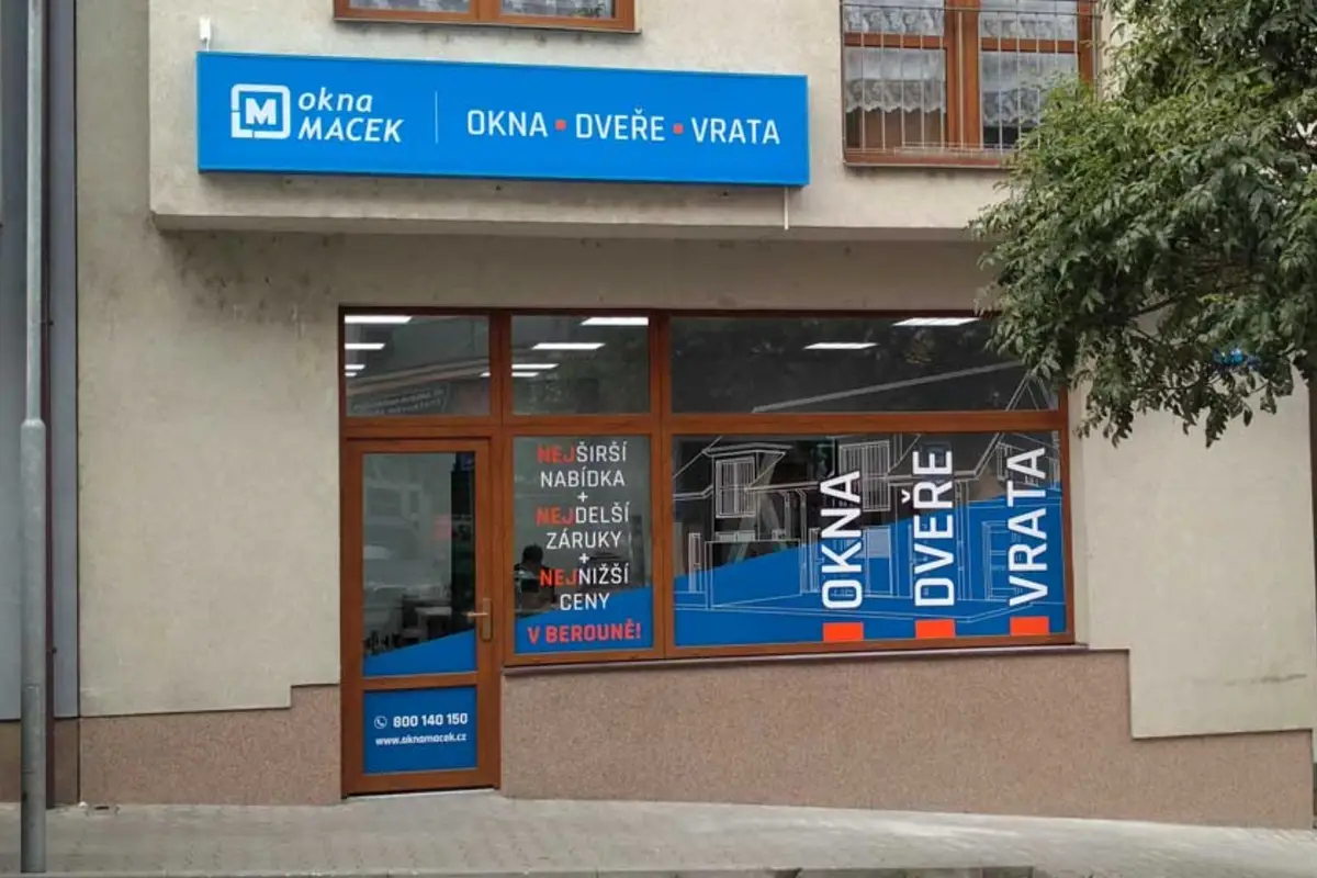 Okna Macek - okna, dveře, vrata, stínící technika